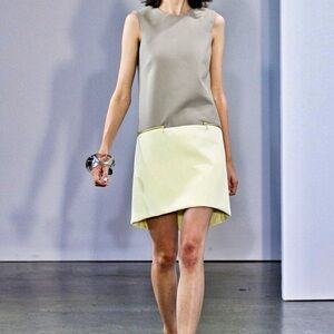 Victoria Victoria Beckham Spring 2013 RTW ‘Lemon Sorbet’ Colorblock Shift Dress